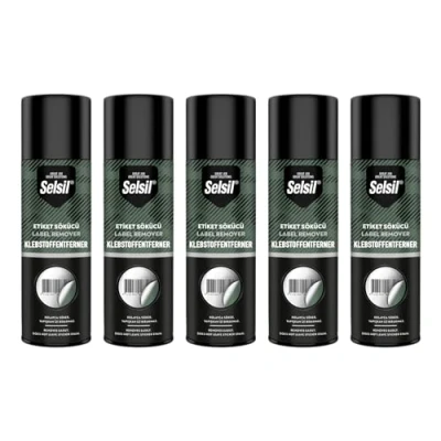 Image de Bastelzone Détachant d&#039;étiquettes, dissolvant de colle, d&#039;autocollants, retrait spray d&#039;étiquettes (5 x 200 ml)