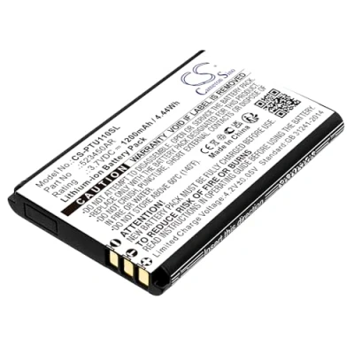 Image de TECHTEK Batteries Compatible avec [Panasonic] KX TU110, TU110 EXB, EXC, EXV remplace 523450AR