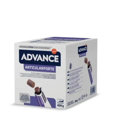 Image de ADVANCE Veterinary Diets Articularforte Complément Nutritionnel pour Chien Boîte de 80 Particles 5 g Total: 400g