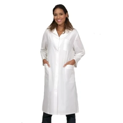 Image de KODAMA Blouse de Laboratoire Premium pour Femme 100% Coton Coupe Spéciale un Confort et Style Inégalés