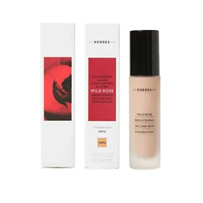 Image de Korres WILD ROSE Foundation Fond de teint, Femme, Taille: 30 ml, Wrf2