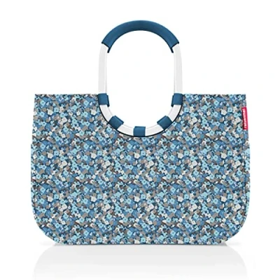 Image de reisenthel loopshopper L Sac solide avec compartiments pratiques en bouteilles PET recyclées Design charmant et imperméable, Couleur:viola celeste