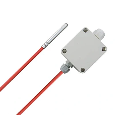 Image de iOVEO 213HS02205 Boîtier de mesure température avec câble raccordement en silicone, sortie active, plage réglable, capteur