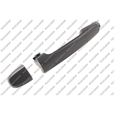 Image de PRASCO TY8188001 Poignée De Porte extérieur, avant droite noir TOYOTA: HILUX 3 Pick up