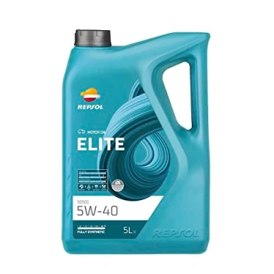 Image de Huile de lubrification pour moteur Repsol Elite 50501 5W 40 5 Litres