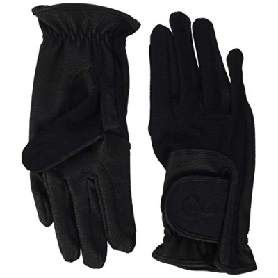 Image de Kerbl SummerTech Gants d&#039;Equitation pour Cheval Noir Taille M