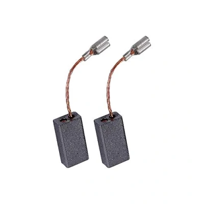 Image de Lot de 2 balais charbon pour marteau perforateur Bosch GBH 24 DFR, DS, DSE, DSR, RLE, 26 DFR/5 x 8 mm
