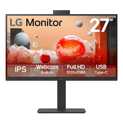 Image de LG 27BA850 B écran plat de PC 68,6 cm (27 ) 1920 x 1080 pixels Full HD Noir Neuf