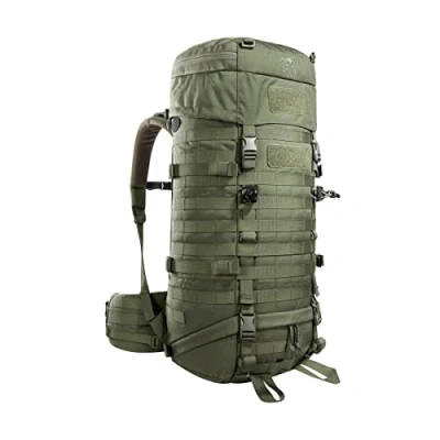 Image de Tasmanian Tiger TT Base Pack 52 Sac à dos modulaire extensible Volume l 65 de trekking avec système Molle et ceinture ventrale amovible