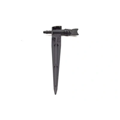 Image de S&amp;M C 0 H gotero C/Piquet Delta réglable de à 6 L/h 20uds, Noir