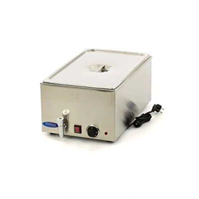 Image de Bain marie avec robinet et ensemble 1x GN 1/1