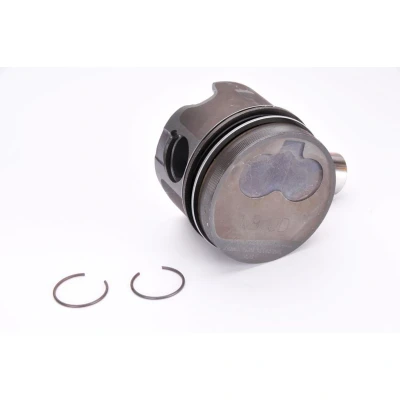 Image de NÜRAL 87 990107 10 Piston 80 avec porte segment VOLKSWAGEN: Golf 3, Transporter 4, 4