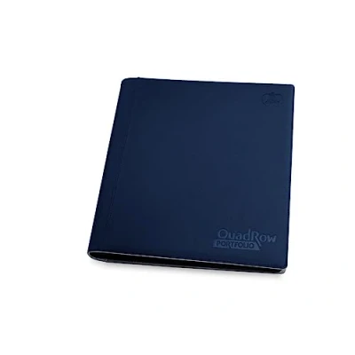 Image de Ultimate Guard Portfolio 480 24 Pocket Microfibre Portefeuille de Poche QuadRow XenoSkin, Uni, UGD010425, Noir foncé, Moyen