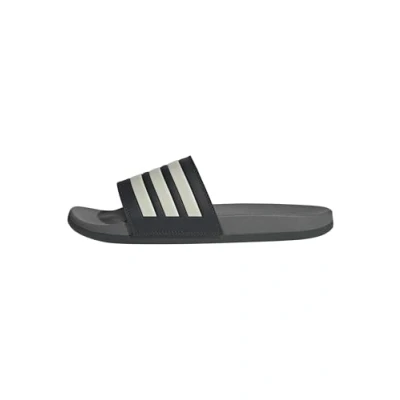 Image de adidas Mixte Adilette Comfort Slides TOBOGGANS, Carbon/Orbit Grey/Grey Four, 36 2/3 EU