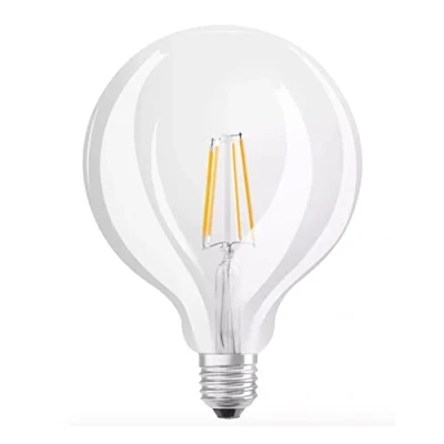 Image de Osram Ampoules LED SuperStar E27 Globe 125mm Filament Claire 7W 806lm 822 827 Dim to Warm Dimmable Équivalent 60W