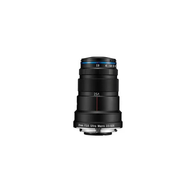 Image de Laowa 25mm f/2.8 2.5 5X Ultra macro MILC/SLR Objectif Noir Neuf