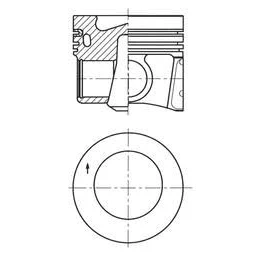 Image de Piston KOLBENSCHMIDT 41271610