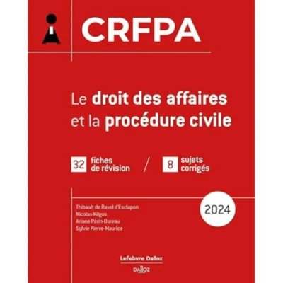 Image de CRFPA 2024 Le droit des affaires et la procédure civile