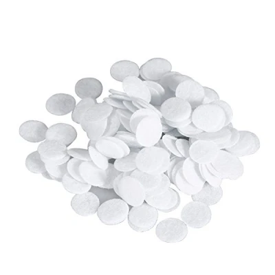 Image de 100 Pcs Coton Filtre, Filtre Coton, 7 diamètres différents pour divers types de machine beauté diamant à dermabrasion(10mm)