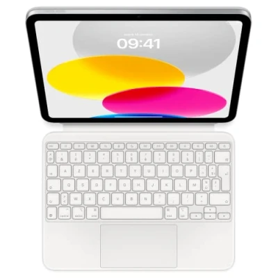Image de Apple Magic Keyboard Folio iPad 10.9 inch (10th Gen) AZERTY blanc MQDP3F/A