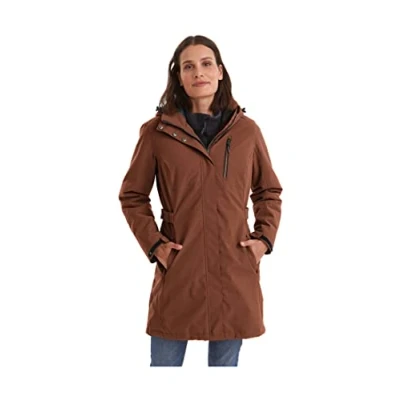 Image de killtec Femme Parka/parka fonctionnelle avec capuche zippée KOW 165 WMN PRK, autumnleaf, 42, 37726 000