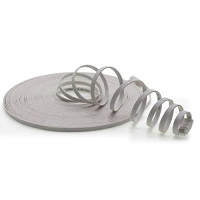 Image de 50m Câble plat CAT6 Ethernet blanc 1 piece 10/100/1000 Mo/s Réseau RJ45 ruban mince de Patch ribbon LAN