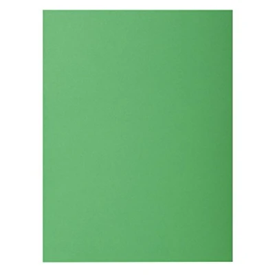 Image de Exacompta Réf. 217104E Paquet de 10 chemises rigides ROCK&#039;&#039;S 210 g/m2 aux couleurs vives certifiées PEFC dimensions 24 x 32 cm pour format A4 couleur sapin
