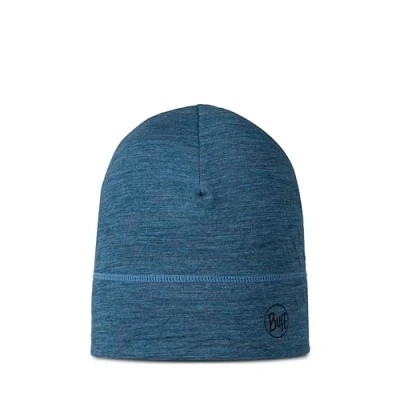 Image de Buff Merino Lightweight Beanie Hats, Bleu foncé, Taille Unique Unisex