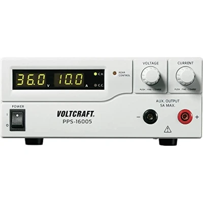 Image de VOLTCRAFT Alimentation de Laboratoire réglable PPS 16005 1 36 V/DC 0 10 A 360 W USB, Remote programmable Nbr. So