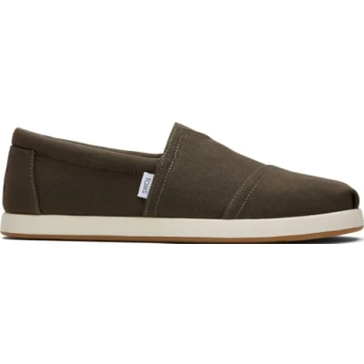 Image de TOMS Homme Alp FWD Semelle de Mocassin, Canteen Toile cirée en Coton recyclé, 41 EU