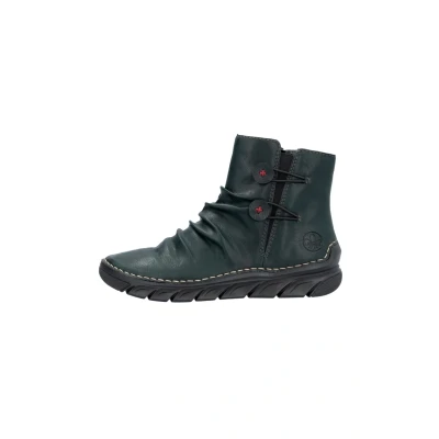 Image de Rieker Femme 55052 Bottes Courtes, Vert 54, 40 EU