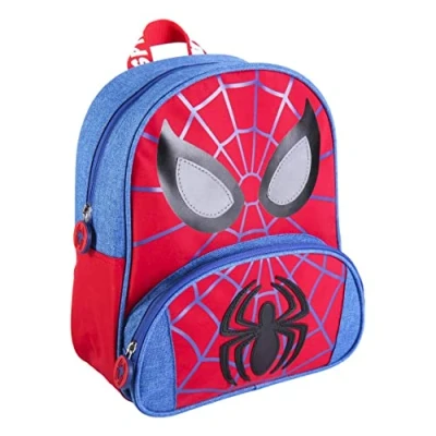 Image de CERDÁ LIFE&#039;S LITTLE MOMENTS Petits Sacs à Dos Enfants Spiderman avec Poche en Filet, Ergonomique, Poignées Réglables, Détails Réfléchissants Licence Officielle Marvel 2100003804 Multicolore