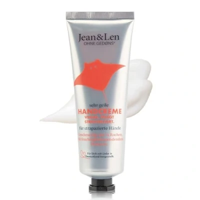 Image de Jean &amp; Len Crème pour les mains sèches La formule de soin végétalienne chouchoute vos mains, neutre, 1 x 75 ml