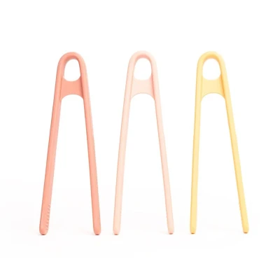 Image de Inspire My Play 3 Mini Pinces pour Enfants Le développement de la motricité Fine Jeu Jouets et Accessoires sensoriels désordonné Corail