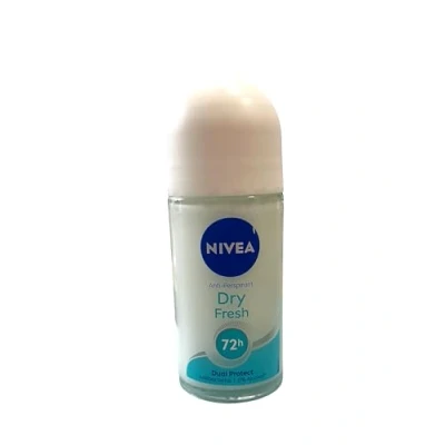 Image de NIVEA Dry Comfort Fresh roll on Pack de 6 (6 x 50 ml) Déodorant anti transpirant avec protection 72h soin féminin testé dans la vraie vie