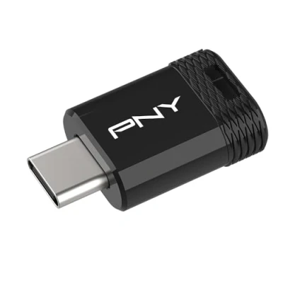 Image de PNY 64 Go Elite X Fit Clé USB 3.2 Type C Performances allant jusqu&#039;à 200 Mo/s en Lecture, Stockage Portable &amp; Pratique de Données, Design Ultra Compact, Connecteur