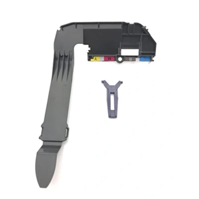 Image de OKLILI Lot de 5 couvercles tube d&#039;encre C7769 40041 C7770 60286 60256 + couvercle supérieur verrouillage du système d&#039;alimentation compatible avec HP Designjet 500 Plus