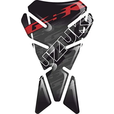 Image de Protège réservoir autocollant, Tankpad, TankschUTZ, Protection de ResseVOIR, Résiné effet 3D compatible avec suzuk.i GSR 600 750 V2