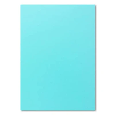 Image de FarbenFroh by GUSTAV NEUSER 50x A4 Papier Couleur: Turquoise 210 x 297 mm 110 g/m² à Lettres, de Bricolage, d&#039;argile