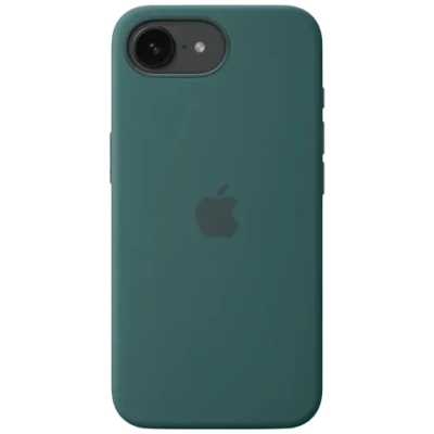 Image de Apple Silicone Back Cover Vert iPhone 16e