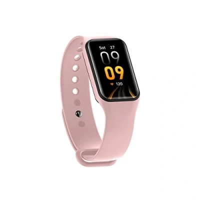 Image de Blackview R1 Montre Connectée Smartwatch Sport 24 Modes d&#039;Entraînement Notifications Intelligentes Moniteur Fréquence Cardiaque &amp; Sommeil Calendrier Menstruel Étanche IP68 Bracelet Rose