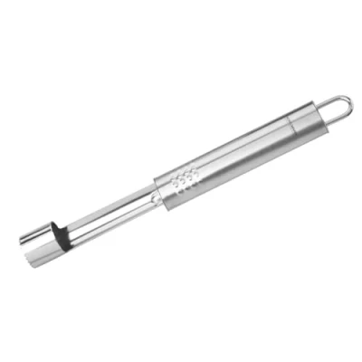 Image de Fackelmann 40438 Vide Pomme avec Poignée Ovale Acier Inoxydable Argent 20 x 2,2 2 cm