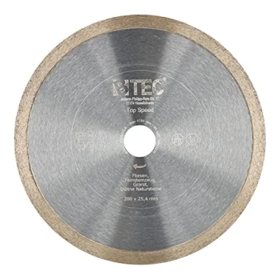 Image de Disque à tronçonner diamant Top Speed Table de coupe carrelage 200 x 25,4 mm pour machines découper