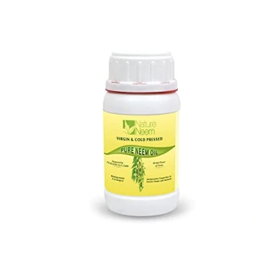 Image de Huile de Neem pure et vierge 1ère Pressée à froid 250 ml 100% naturelle certifiée bio