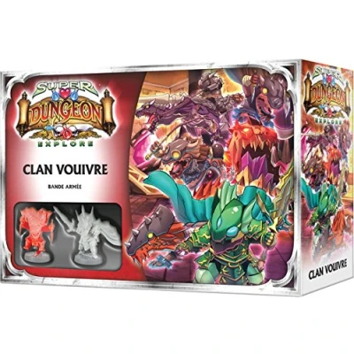 Image de Super Dungeon Explore : Clan Vouivre (Bande Armée) Asmodee Jeu de société stratégie figurines