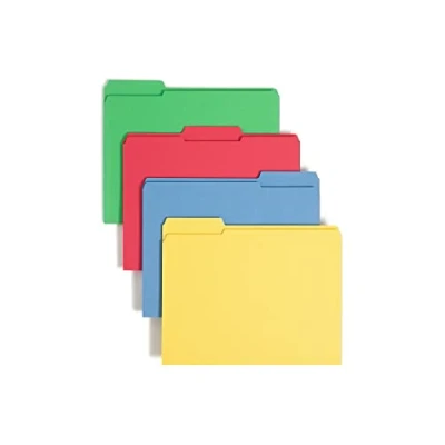 Image de Smead 11641 fichier Multicolore Letter Fichiers (Multicolore, Letter, 12 pièce(s))