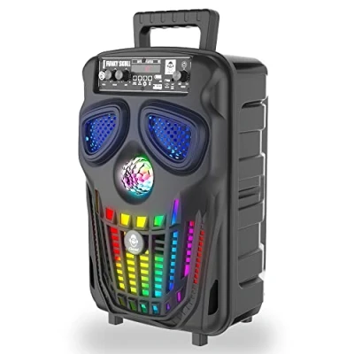 Image de Idance Bluetooth PartyBox Funky Skull FS400 Enceinte Party Portable avec Effets Lumineux