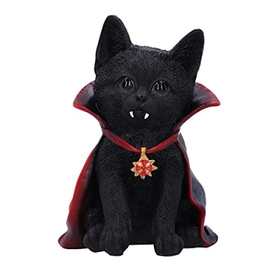 Image de Nemesis Now Count Catula 15,5 cm, résine synthétique, Noir