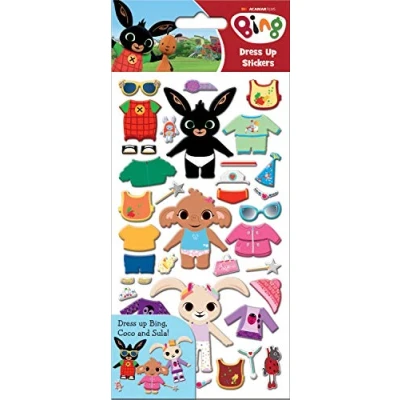 Image de Paper Projects Bing Autocollants, Caricature, 01.70.34.003, Divers
