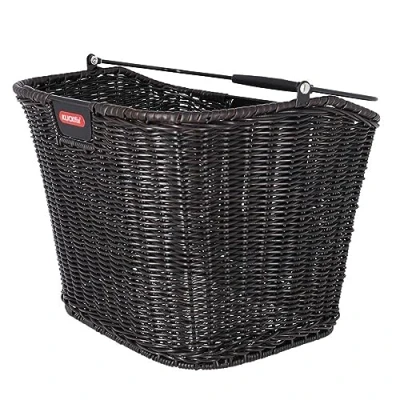 Image de KlickFix Farradtasche Structura Korb Klickfish Mixte, Noir Schwarz EF, 25 x 34 27 cm